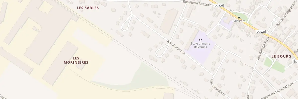 Plan du 27 Rue St Roch à Descartes