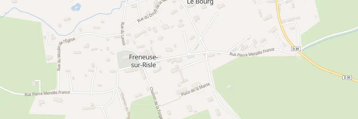 Plan du 9 Rue Pierre Mendes France à Freneuse-sur-Risle