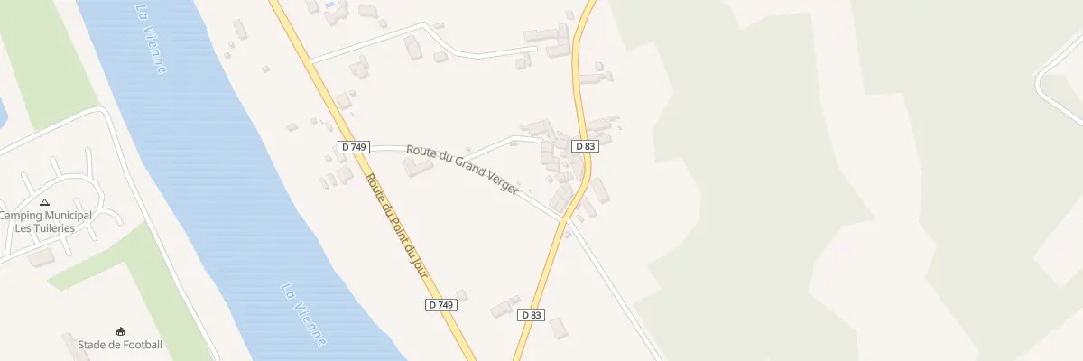 Plan du 9 Rte de Mon Plaisir à Civaux