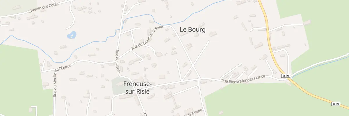 Plan du 14 Rue Pierre Mendes France à Freneuse-sur-Risle