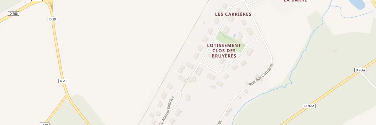 Plan du 3 Imp des Genêts à Beaumont-Louestault