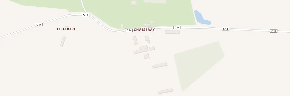 Plan du 3 Chaiseray à Vancé