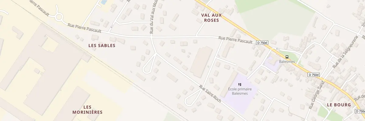 Plan du 8 Rue St Roch à Descartes