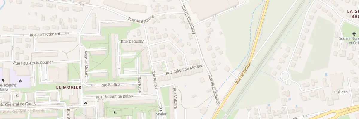 Plan du 9 Rue Theophile Gauthier à Joué-lès-Tours