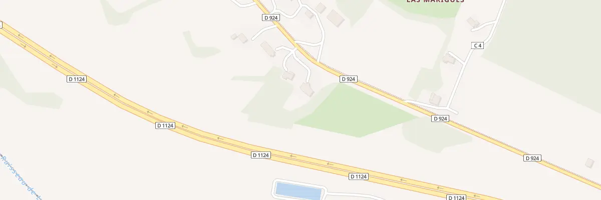 Plan du 928 Rte de Toulouse à Lahitte