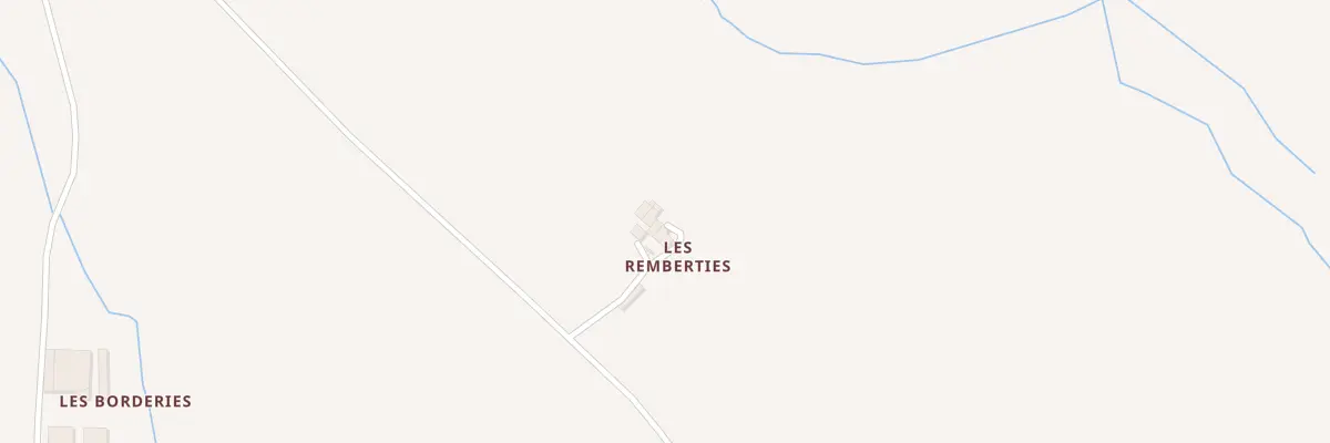 Plan du 2 Les Remberties à Massignac