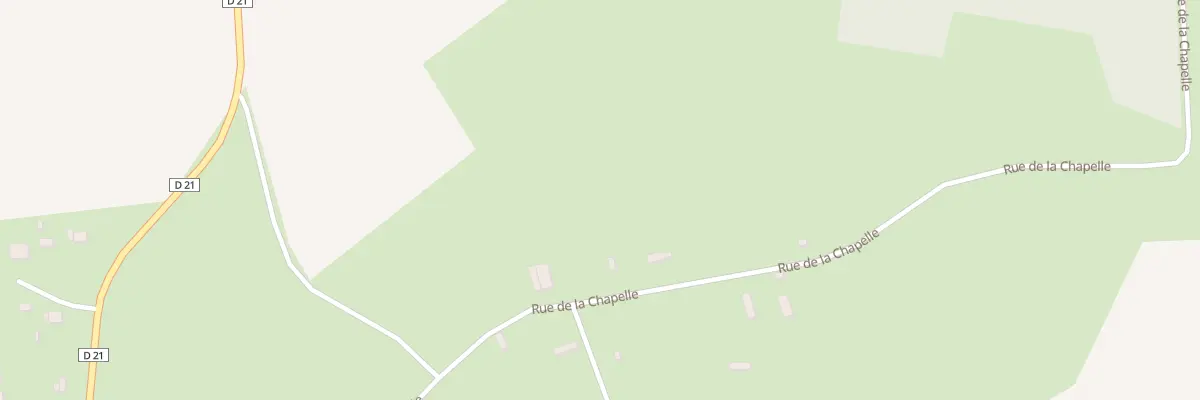 Plan du 1 Rue de la Chapelle à Bois-Anzeray
