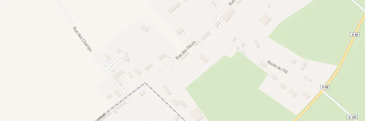 Plan du 17 Rue des Fleurs à Ingouville