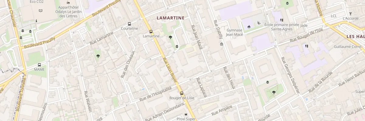 Plan du 38 Rue Léon Boyer à Tours