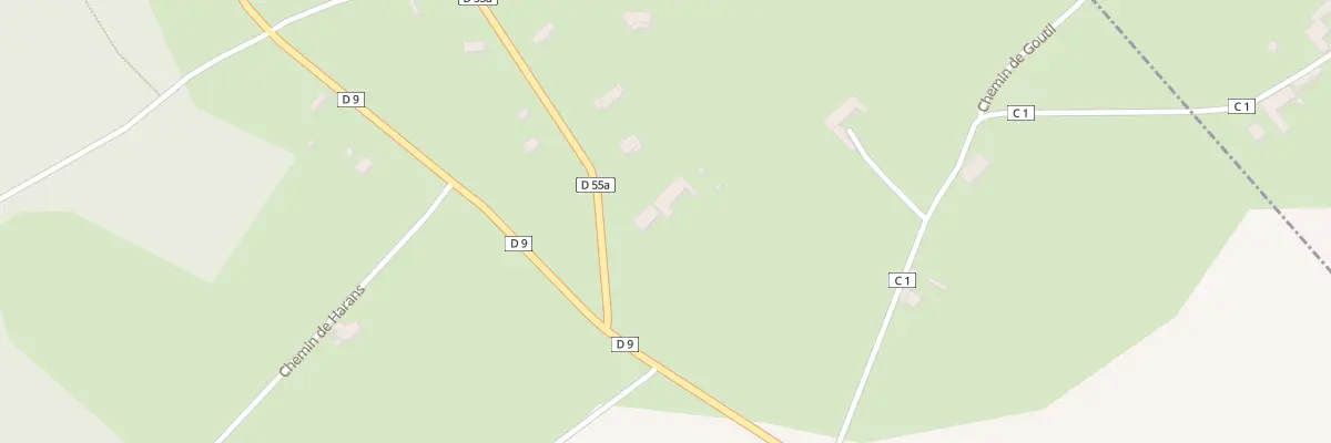 Plan du 14 Rte de Saint Gaudens à Cardeilhac
