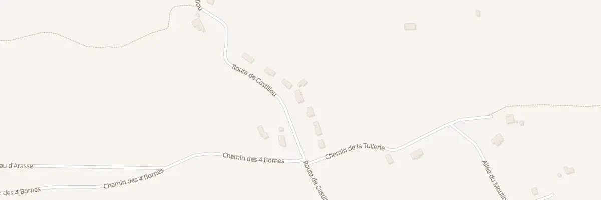 Plan du 5273 Castillou à La Croix-Blanche