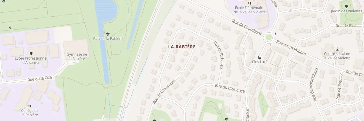 Plan du 11 Rue de Chaumont à Joué-lès-Tours