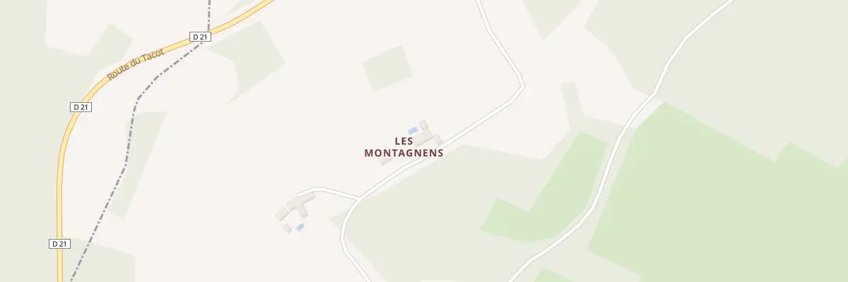 Plan du 1065 Rte des Châtaigniers à Saint-Amand-de-Vergt