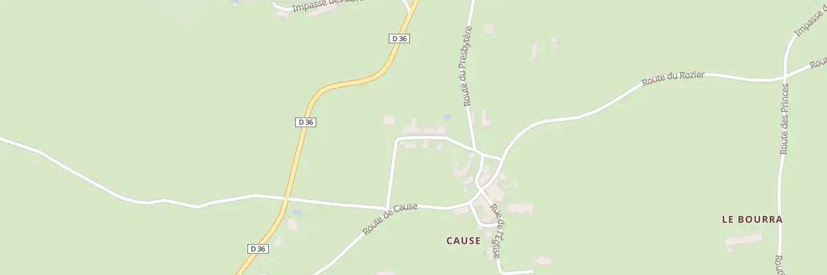 Plan du 54 Cause à Cause-de-Clérans