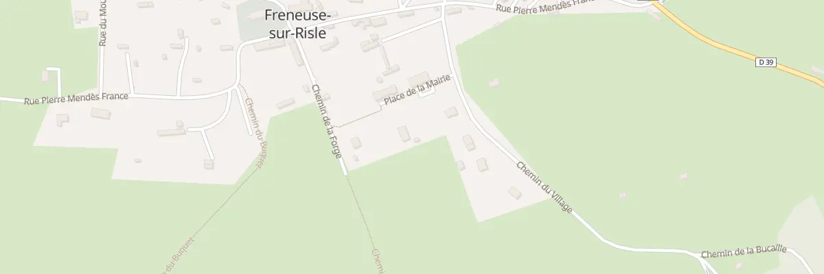 Plan du 5 Che de la Forge à Freneuse-sur-Risle