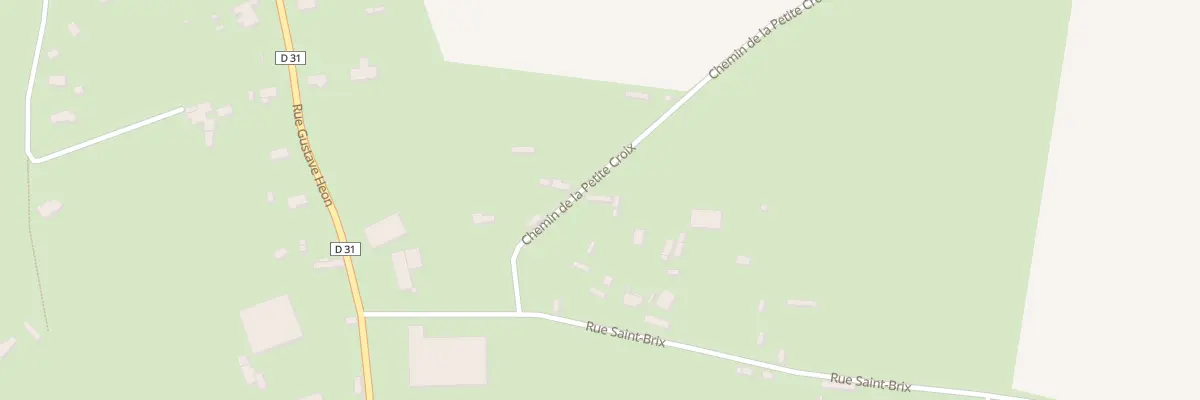 Plan du 4 Che de la Pte Croix - Carsix à Nassandres sur Risle