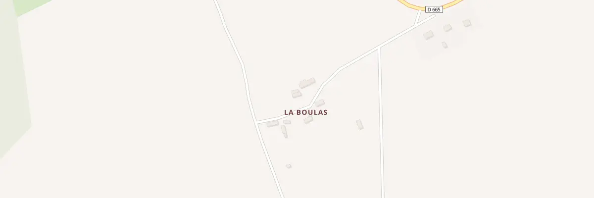 Plan du 122 La Boulas à Saint-Michel-Tubœuf