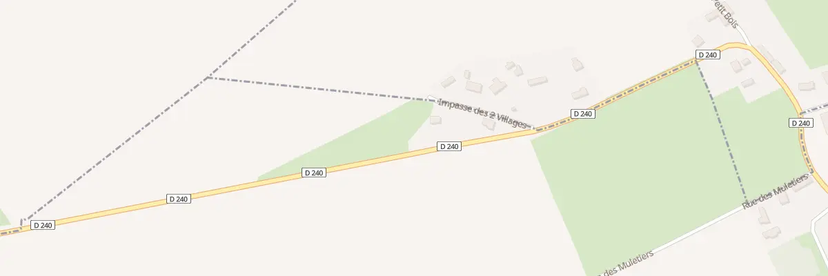 Plan du 1000 Rte des Deux Villages à Écretteville-lès-Baons
