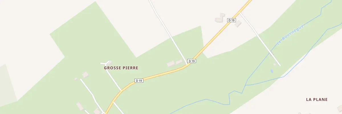 Plan du 21 Grosse Pierre à Sainte-Radegonde