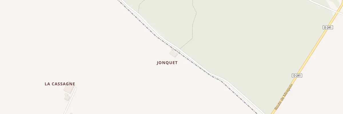 Plan du 5412 La Cassagne à Gavarret-sur-Aulouste