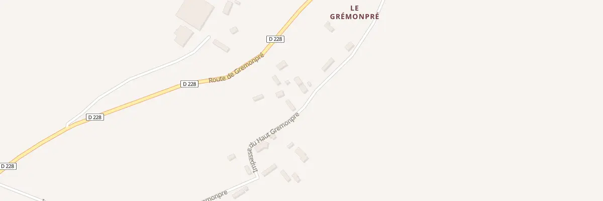 Plan du 605 Imp du Haut Gremonpre à Cliponville