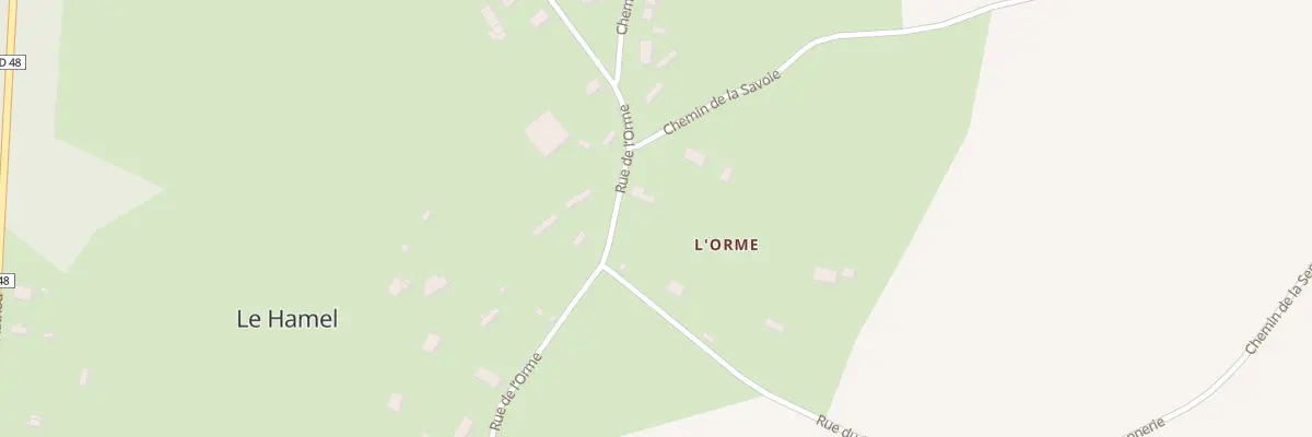 Plan du 2 Rue de l’Orme à Brétigny