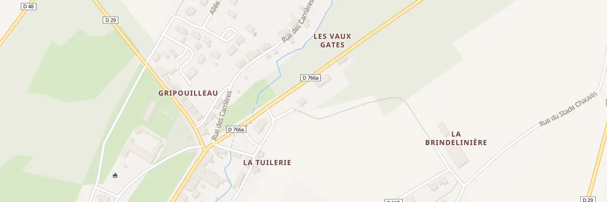 Plan du 7 Rue de la Tuilerie à Beaumont-Louestault