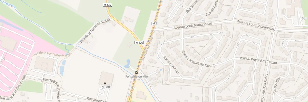 Plan du 36 Rue de Vontes à Tours