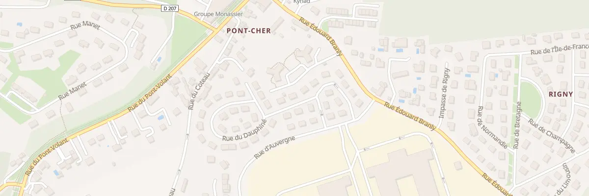 Plan du 15 Rue du Dauphiné à Joué-lès-Tours