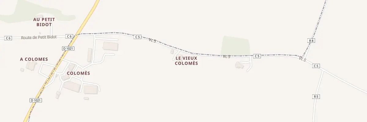 Plan du 324 Vc Communale 5 à Sainte-Mère