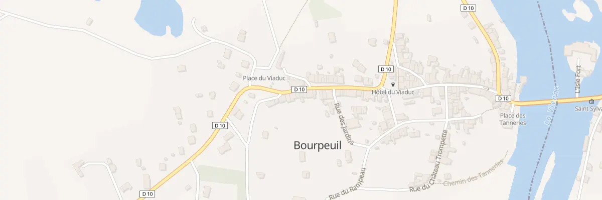 Plan du 45 Rte de l’Assemblée au Vigeant