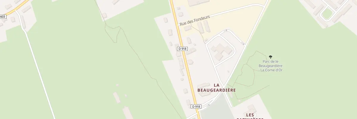 Plan du 21 Rte de Sainte-Anne à Tourouvre au Perche