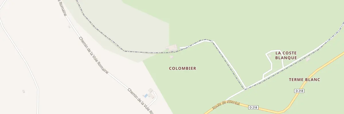 Plan du 61 Chem de Montaut Le Jeune à Bournel