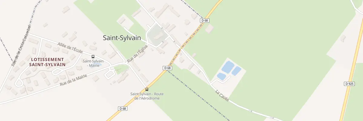 Plan du 2 La Cavée à Ingouville