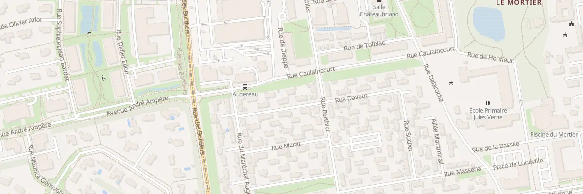 Plan du 14 Rue Caulaincourt à Tours