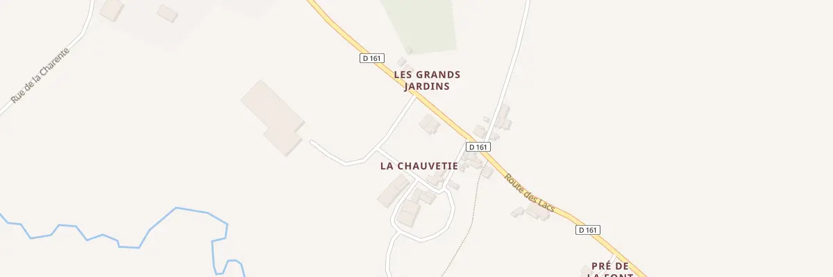 Plan du 5081 La Chauvetie à Saint-Quentin-sur-Charente