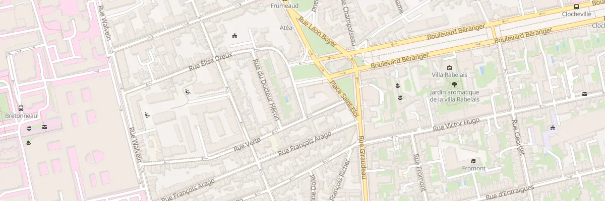 Plan du 1B Rue Élise Dreux à Tours