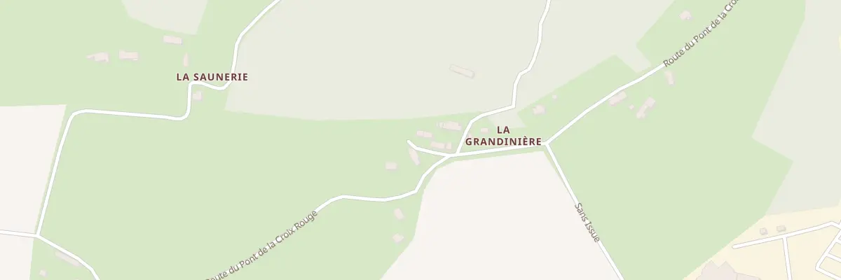 Plan du 511 La Grandiniere à Tourouvre au Perche