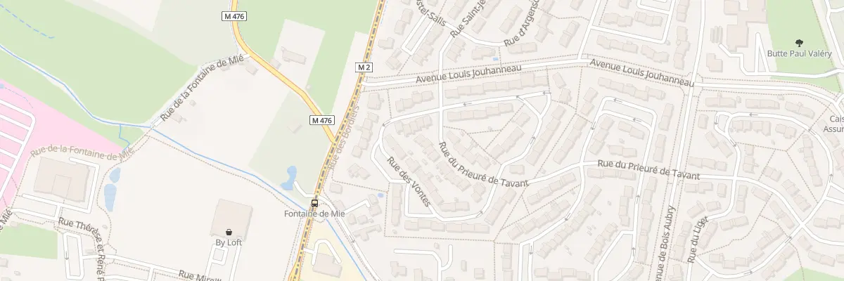 Plan du 56 Rue du Prieuré de Tavant à Tours