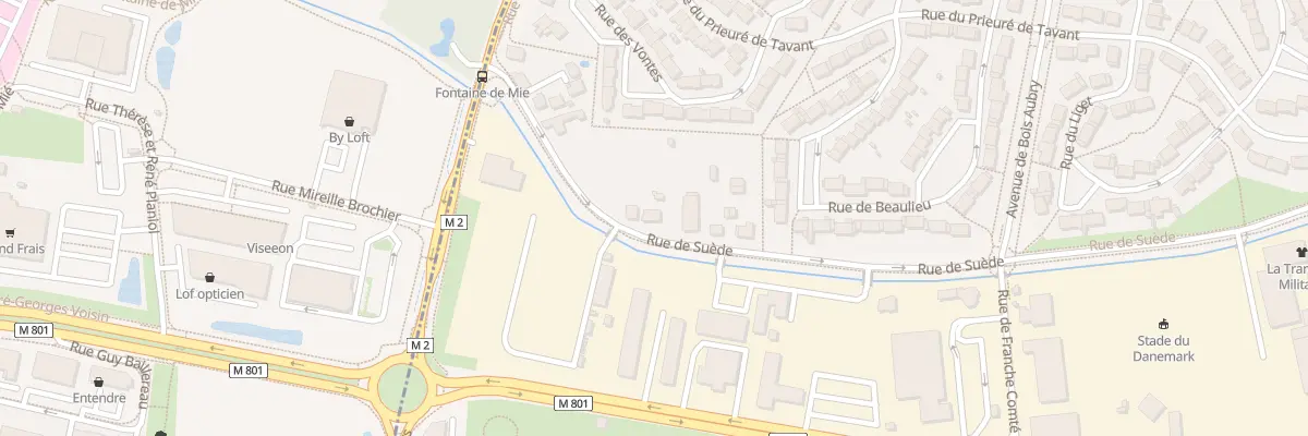 Plan du 77 Rue de Suède à Tours