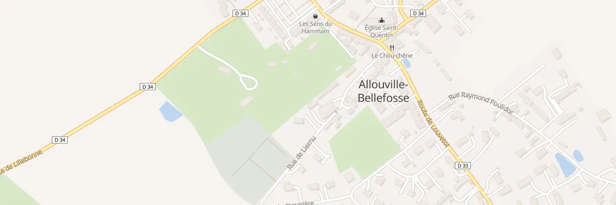 Plan du 22 Rue de Liernu à Allouville-Bellefosse
