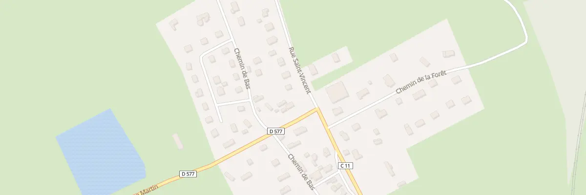 Plan du 22 Rue Saint Vincent à Glos-sur-Risle