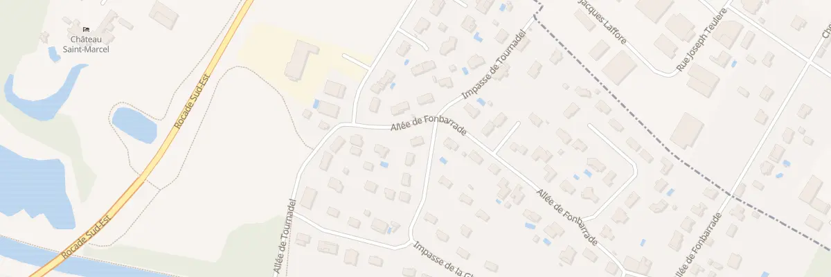 Plan du 18 Rue de la Glaciere à Boé