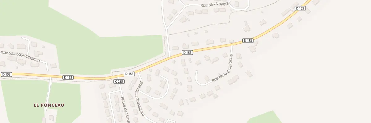 Plan du 1 Rue de la Grapionne à Cherré-Au