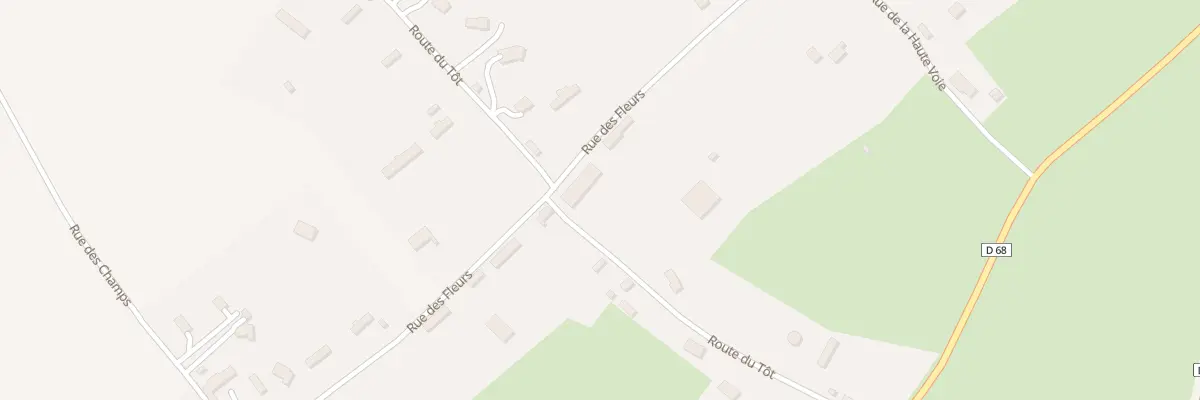 Plan du 12 Rte du Tôt à Ingouville