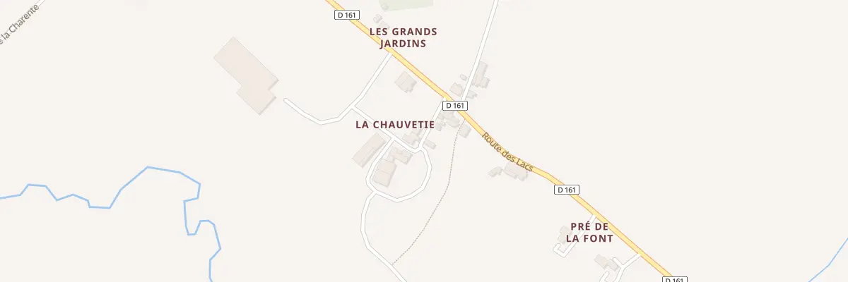 Plan du 5077 La Chauvetie à Saint-Quentin-sur-Charente