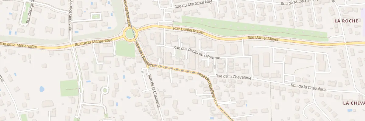 Plan du 145 Rue des Bordiers à Tours