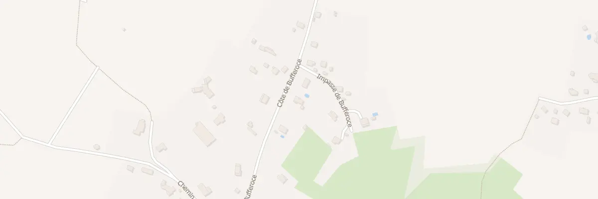 Plan du 240 Côte de Bufferoce à Pujols