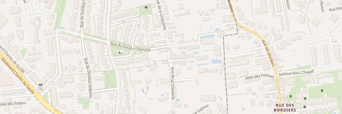 Plan du 53 Rue de la Chanterie à Saint-Cyr-sur-Loire