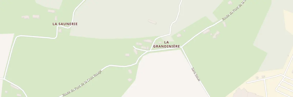 Plan du 509 La Grandiniere à Tourouvre au Perche